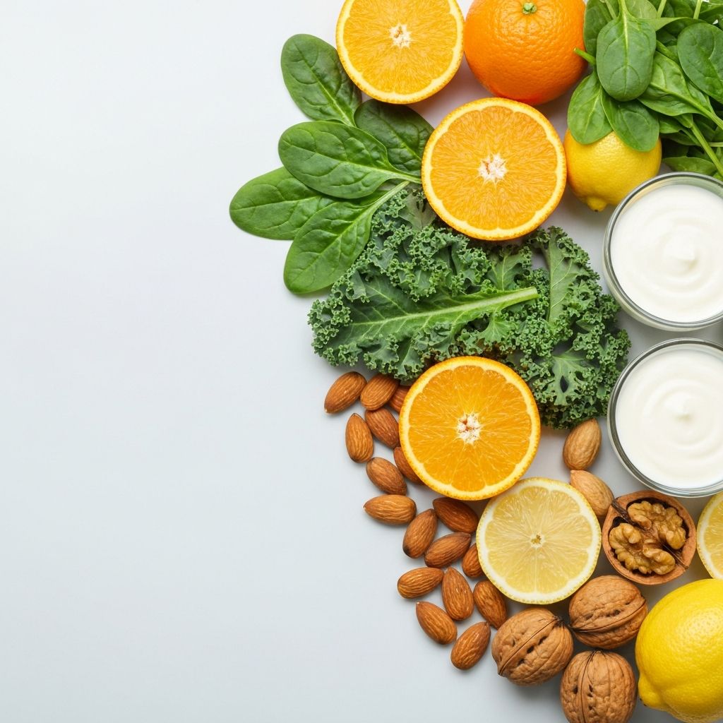 Vitamin and mineral rich foods